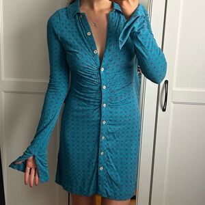 Free people ruched dress